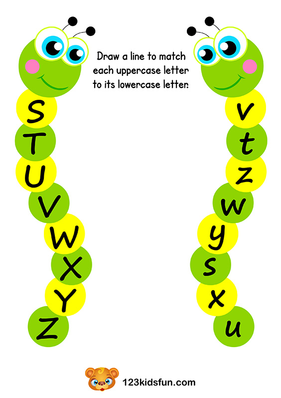 Upper and lower case letter match