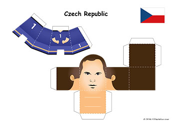 Football 2018 World Cup Kit. FREE Footbal Players Paper Craft. Mini paper toy for kids. #football #WorldCup 