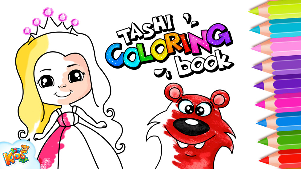 Tashi Coloring Book