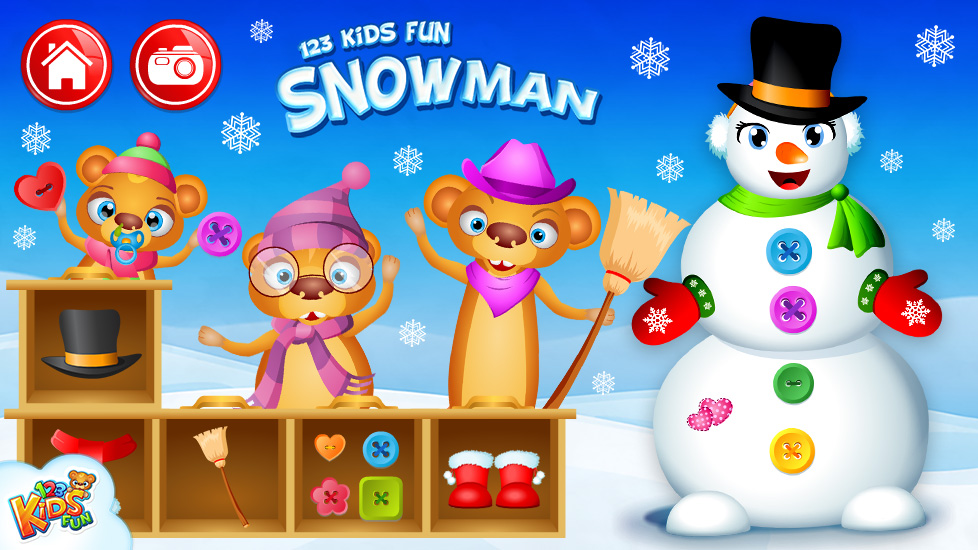 Snowman Christmas Games