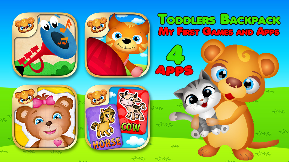 Toddlers Backpack - My First Games and Apps