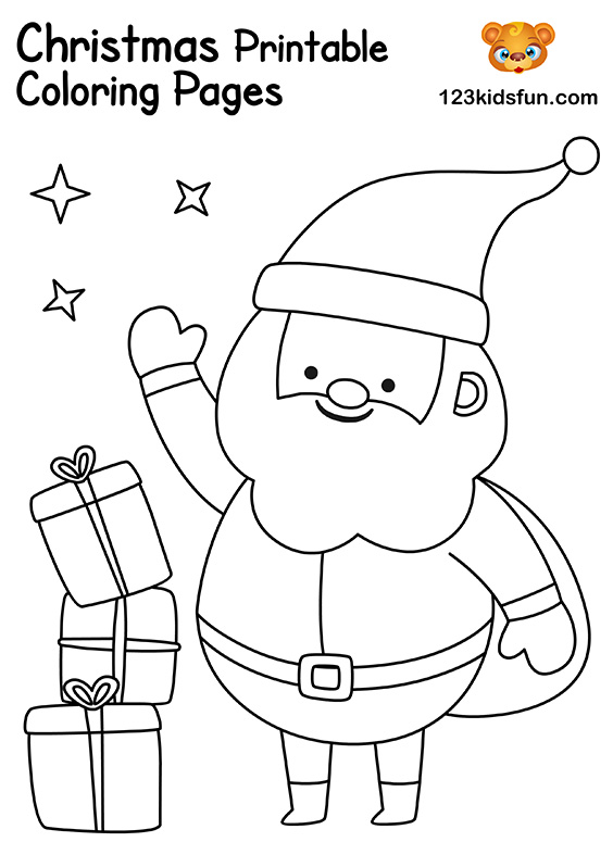 Free Christmas Printable | 123 Kids Fun Apps