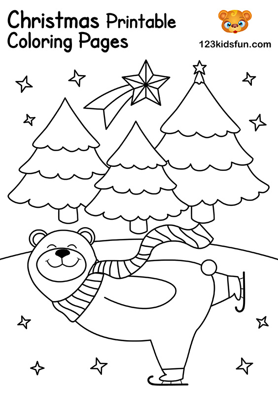 Free Christmas Printable | 123 Kids Fun Apps