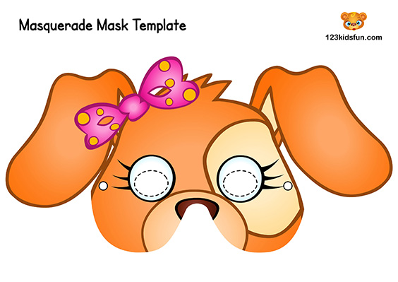 Free Printable Masquerade Masks Template 123 Kids Fun Apps