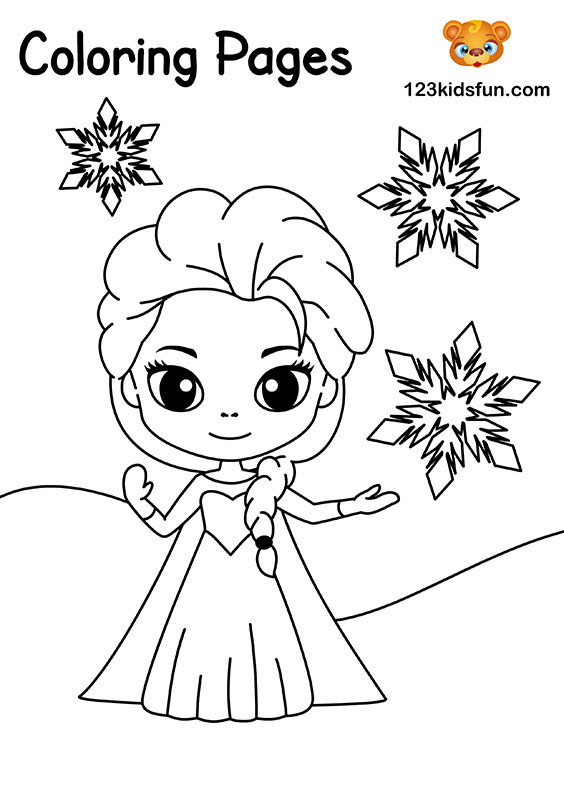 Free Coloring Pages for Girls and Boys   123 Kids Fun Apps