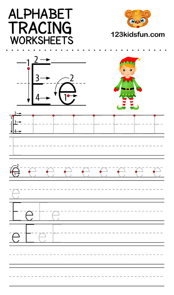 Free Printable Preschool Worksheets Tracing Letters D