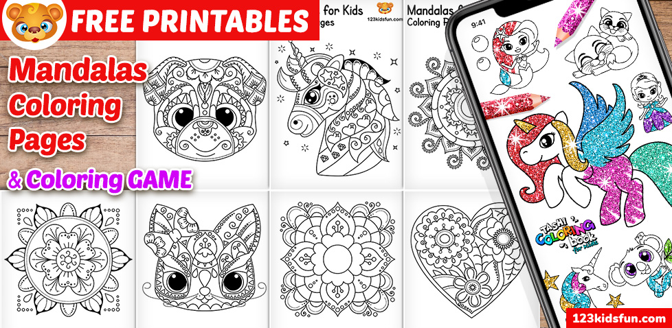 Download Free Printable Mandalas For Kids Coloring Pages 123 Kids Fun Apps Yellowimages Mockups