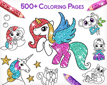 Coloring Games for Kids -Tashi