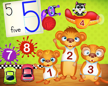 Numbers Pre-school Math Games for Kids