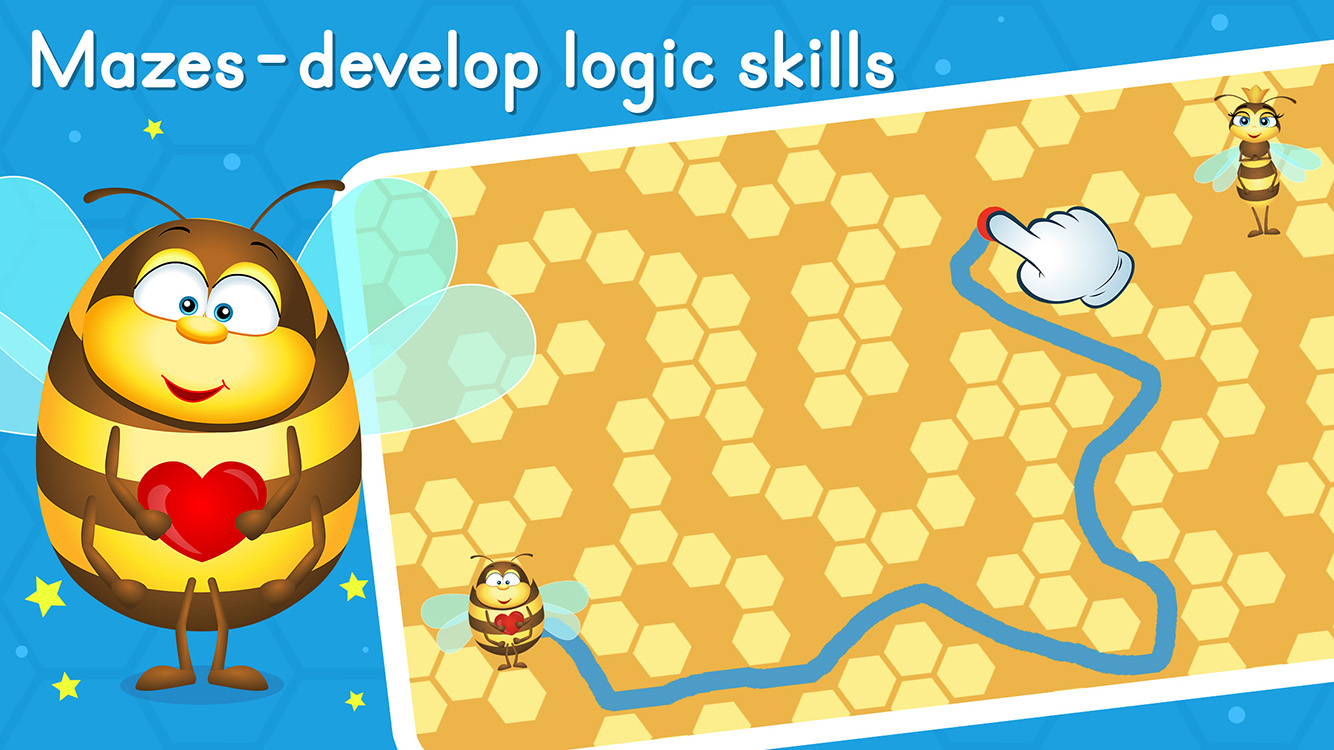 Learning games for kids - Bee