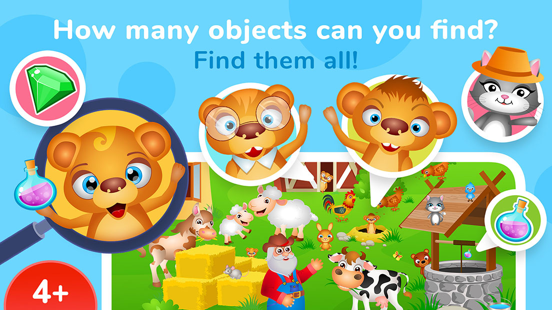 123 Kids Fun Hide and Seek Games for Kids Free::Appstore for  Android