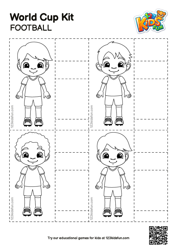 World Cup Kit - Worksheets for Kids