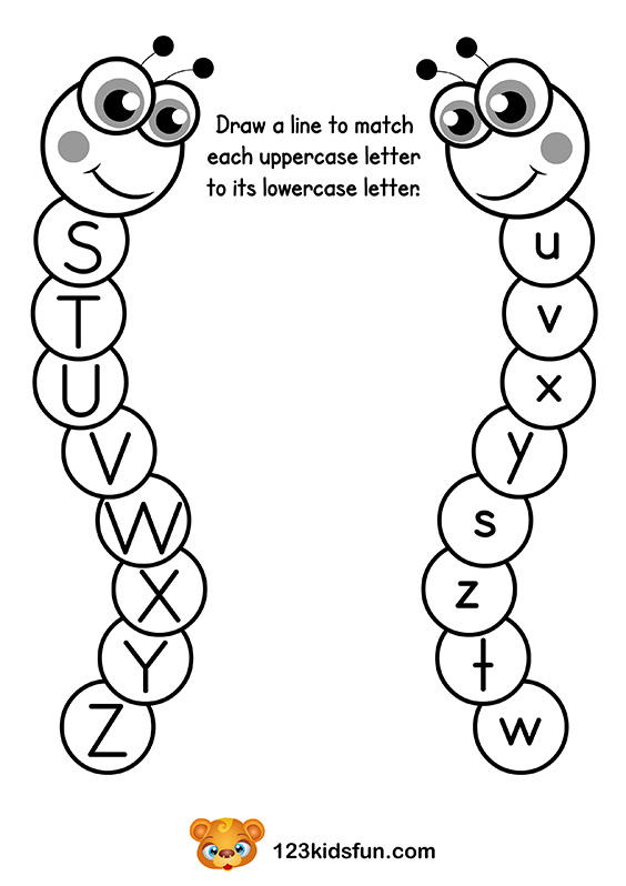 Upper and lower case letter match