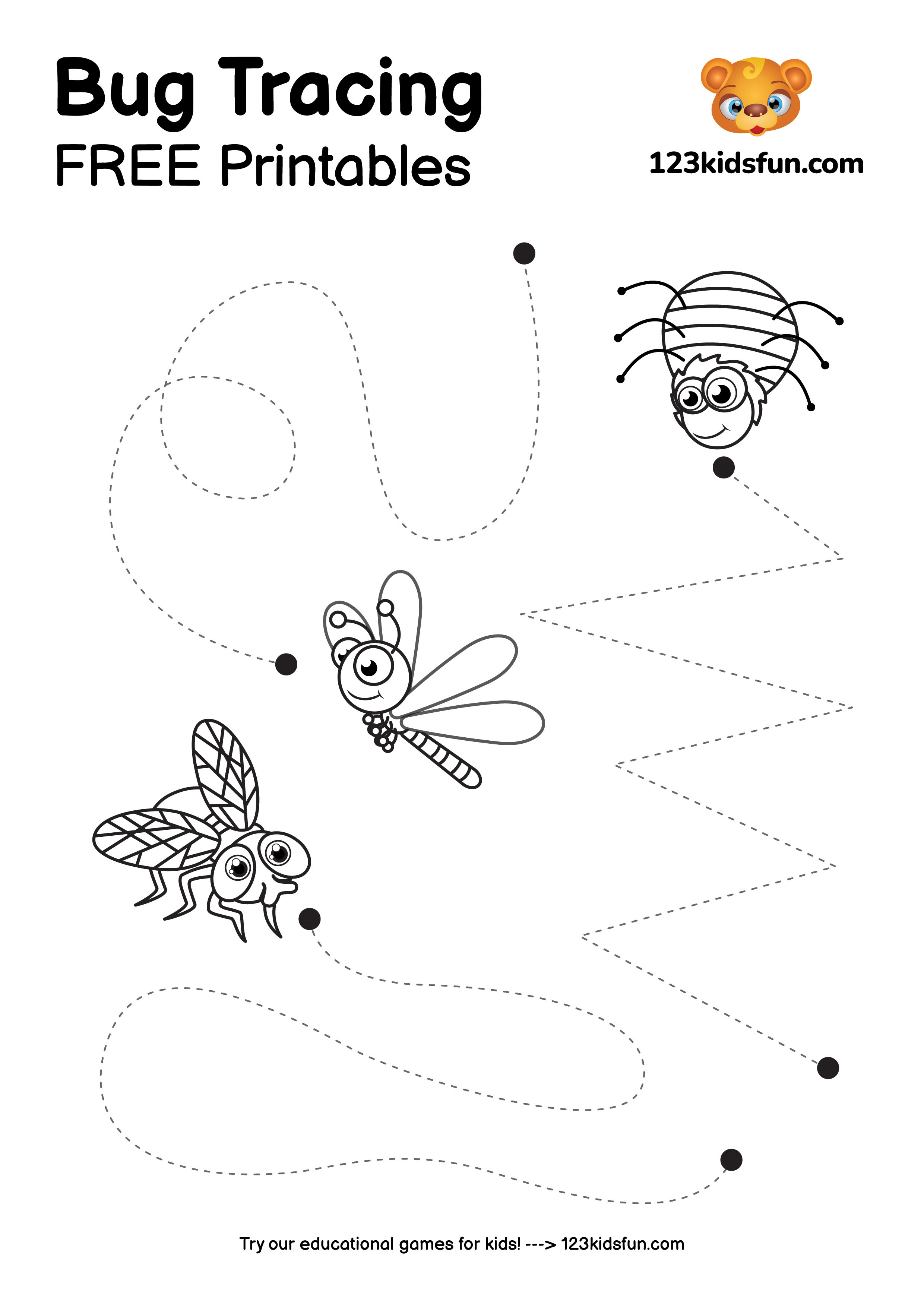 Bug Tracing Free Printables