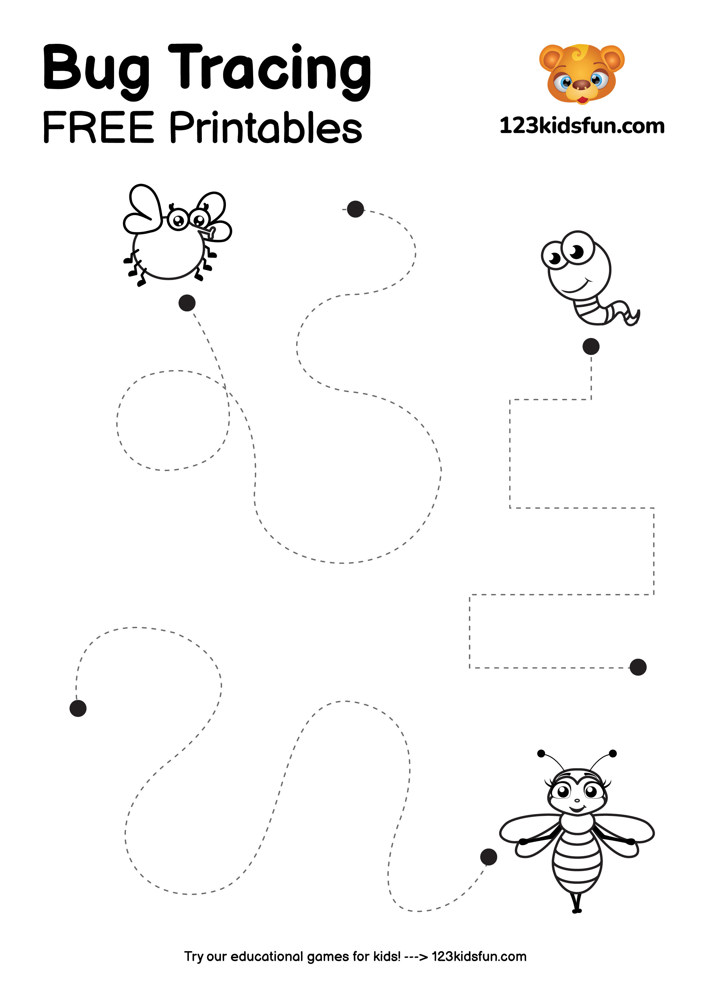 Bug Tracing Free Printables