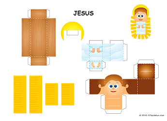 Christmas Crafts for Kids - Baby Jesus