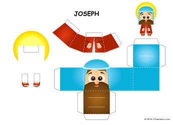 Christmas Crafts for Kids - Joseph