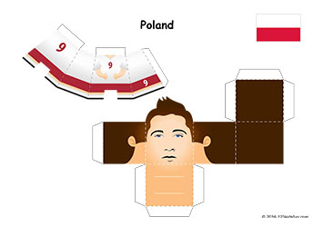 Football 2018 World Cup Kit. FREE Footbal Players Paper Craft. Mini paper toy for kids. #football #WorldCup