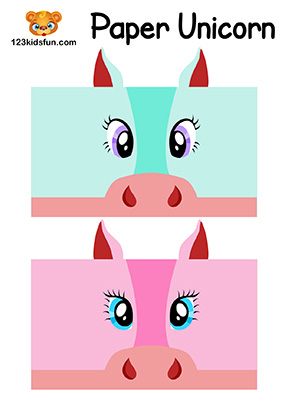 Paper Roll Unicorn Craft for Kids
