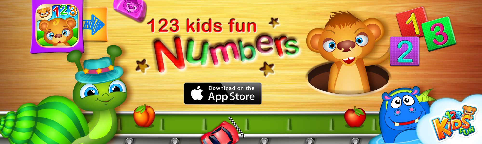 Educational Apps for Kids | iOS | Android | 123 Kids Fun Apps