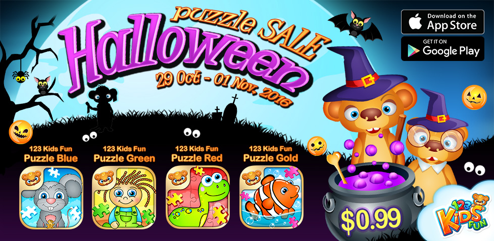 halloween sale apps puzzle