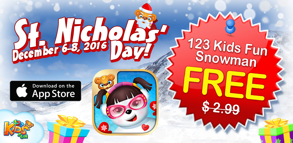 snowman sale st nicholas day