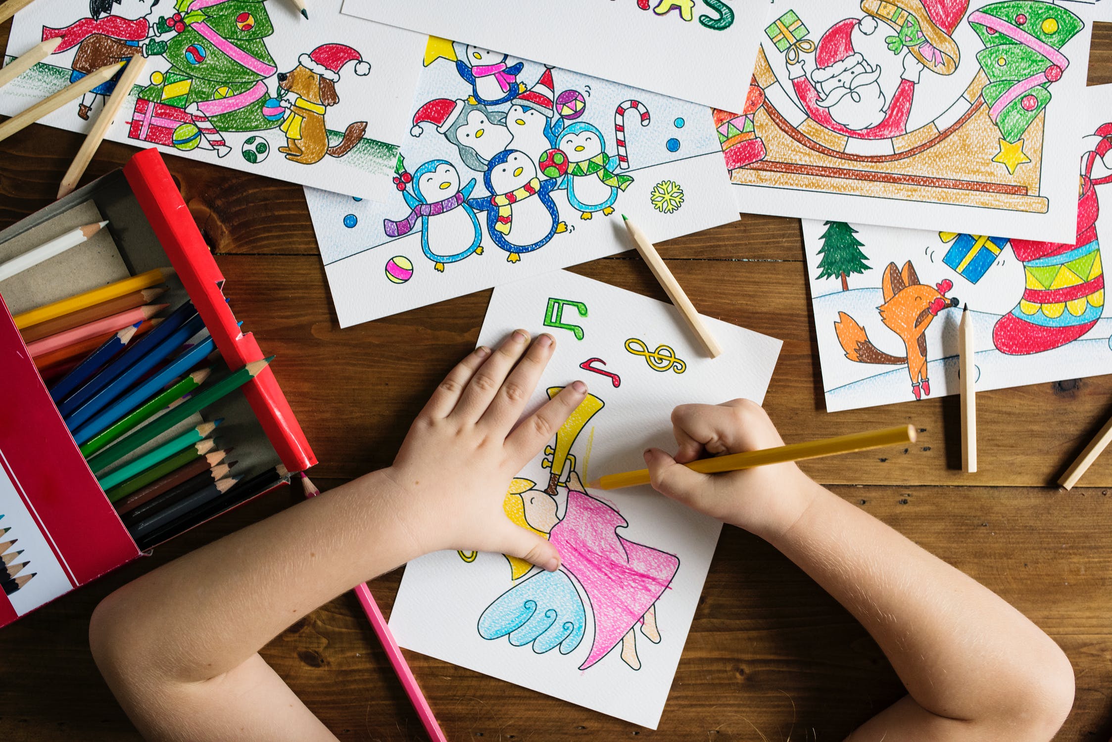 7 benefits of coloring for kids