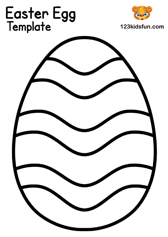 Easter Egg - Craft Template