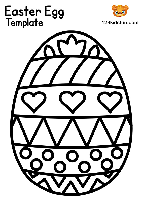 Easter Egg - Craft Template