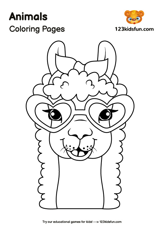 Animals coloring pages