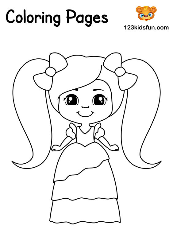 princess coloring pages