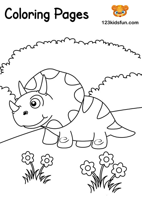 Free Coloring Pages for Girls and Boys | 123 Kids Fun Apps