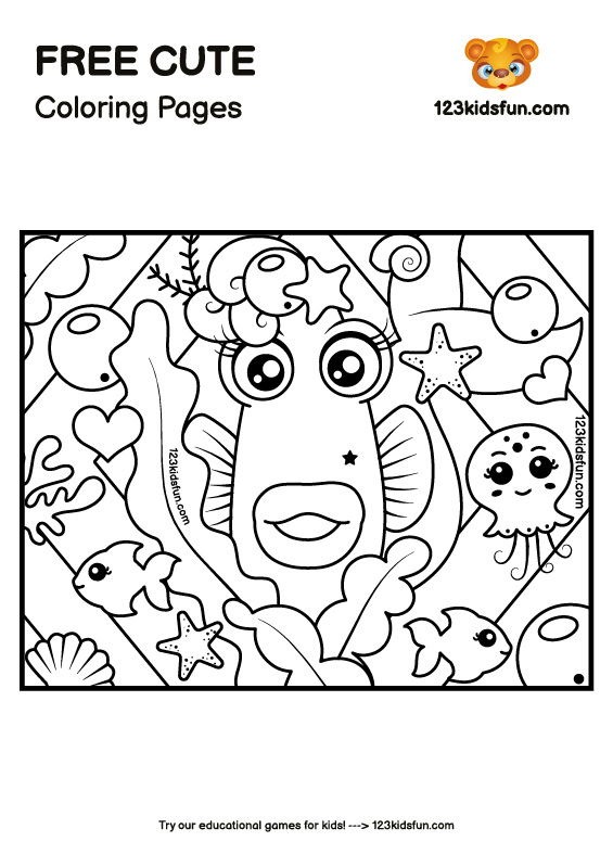 Animals coloring pages
