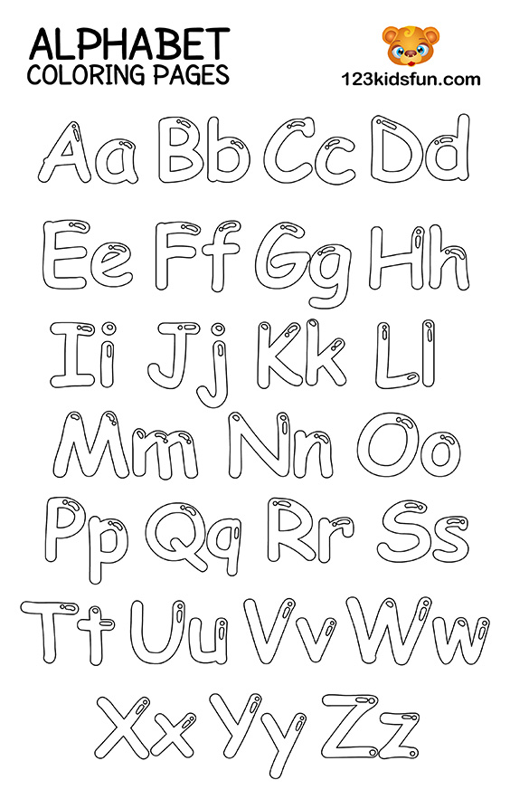 FREE! - ABC Colouring Book Page, Primary Resources