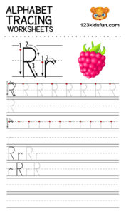 Alphabet Tracing Worksheets A-Z free Printable for Kids. | 123 Kids Fun