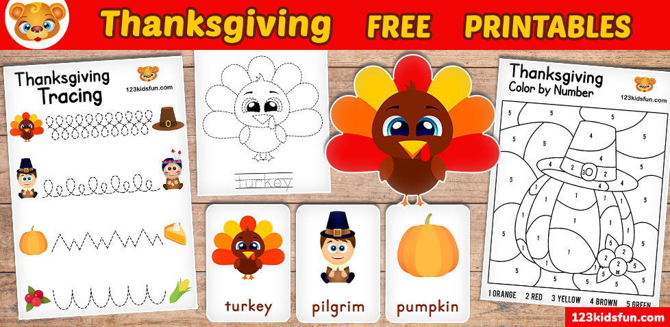 Thanksgiving Printables for Kids