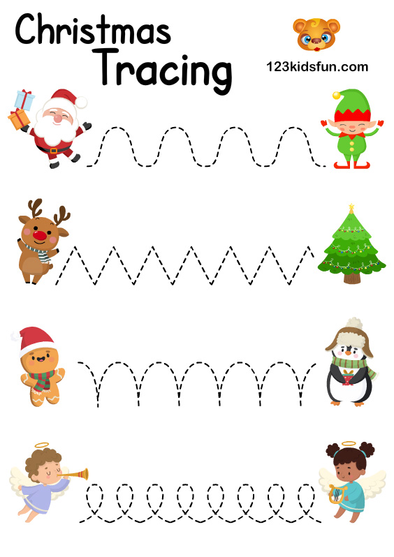 Free Christmas Printables For Kids 123 Kids Fun Apps
