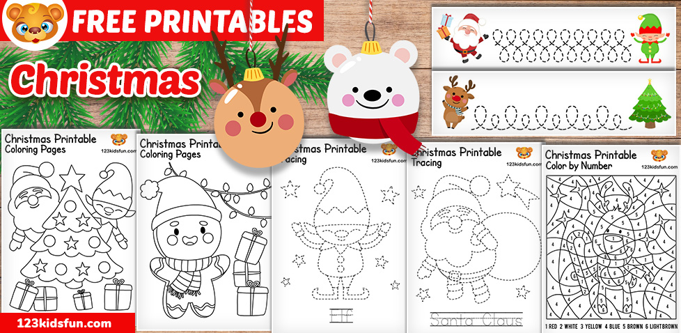 Free Christmas Printables for Kids