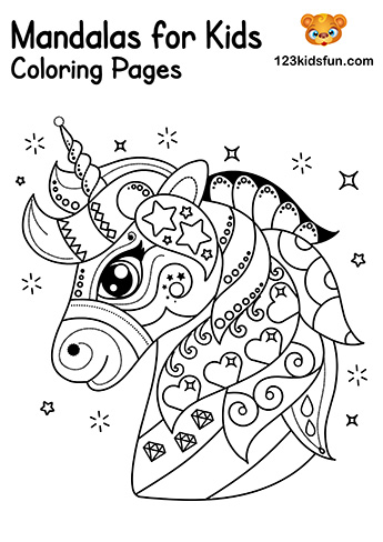 mandala coloring pages for free