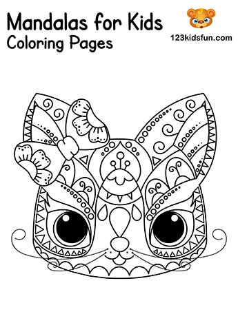 Free Printable Mandalas for Kids - Coloring Pages | 123 Kids Fun Apps