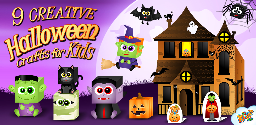 9 Creative Halloween Crafts for Kids