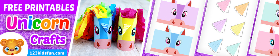 Paper Roll Easy Unicorn Craft for Kids