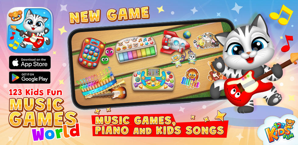 123 Kids Fun Music Games World - Music123 Kids Fun Music Games World - Music  