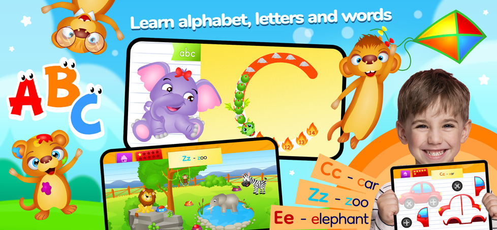 123 Kids Fun Alphabet Games for Kids