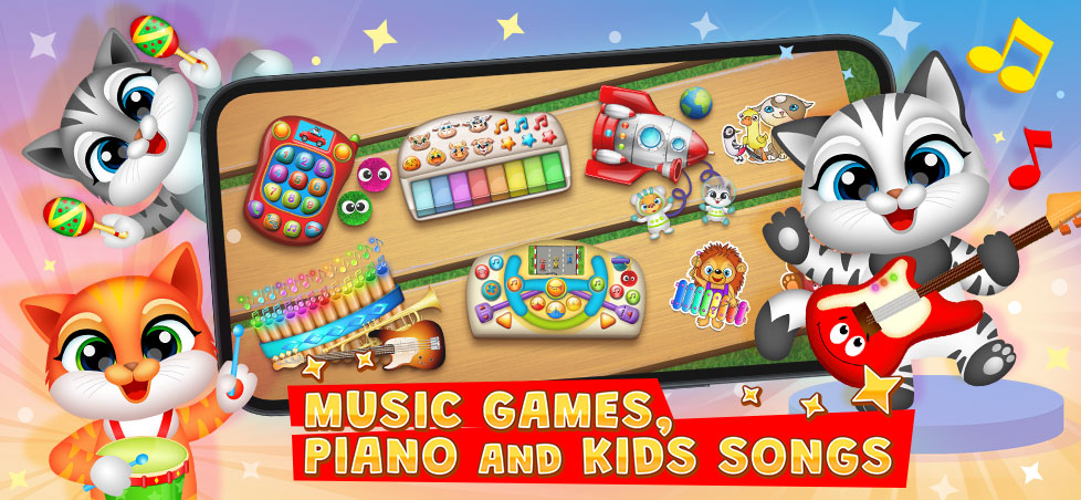 123 Kids Fun Music Games World for Kids
