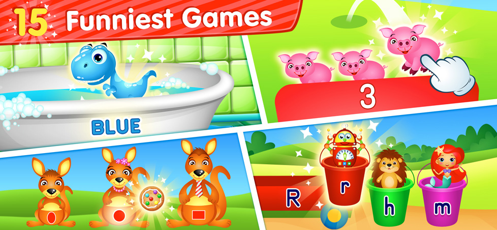 123 Kids Fun Preschool Education Games for Kids