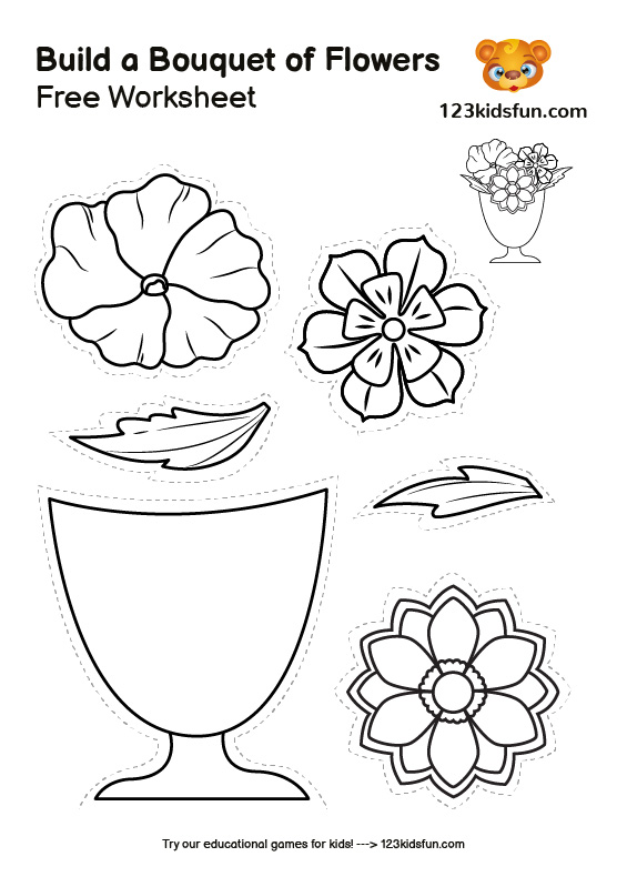 Build a Bouquet of Flowers