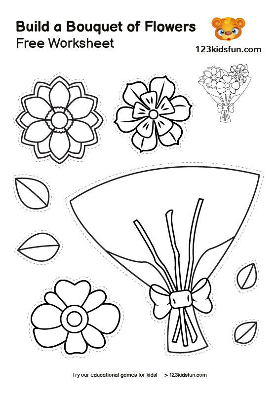 Build a Bouquet of Flowers