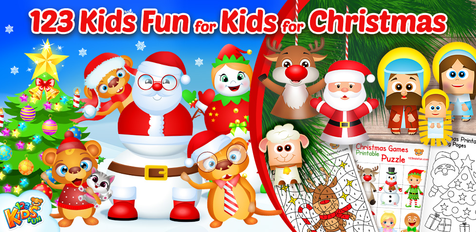 Christmas Games Christmas Printables - 123 kids fun